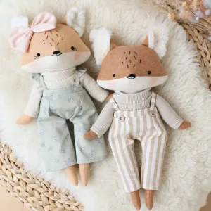 Patron de Couture Renard en Peluche Patron de Couture Renard en Peluche