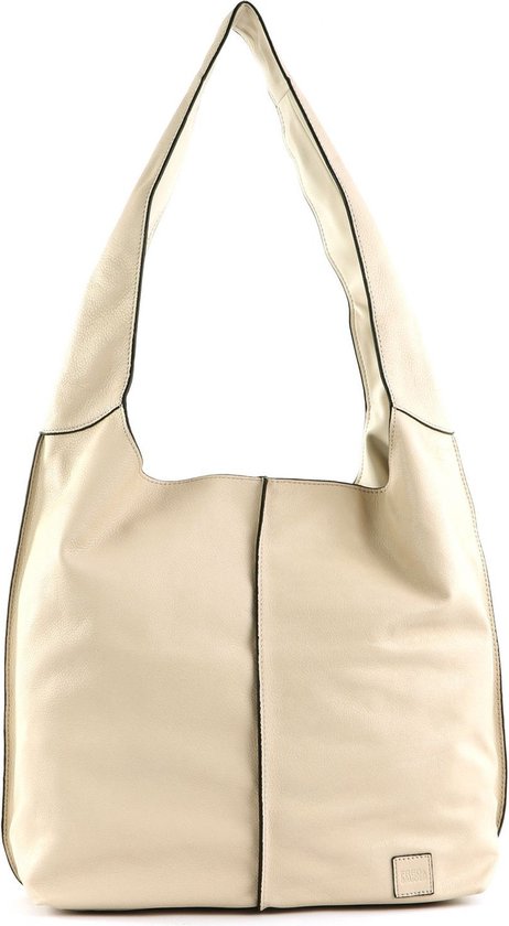 FREDsBRUDER Cuir Sac à épaule Ginsberg FB110 Shoulderbag Beige