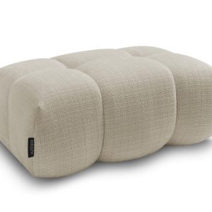 Pouf IVANE tissu texture Pouf IVANE tissu texture