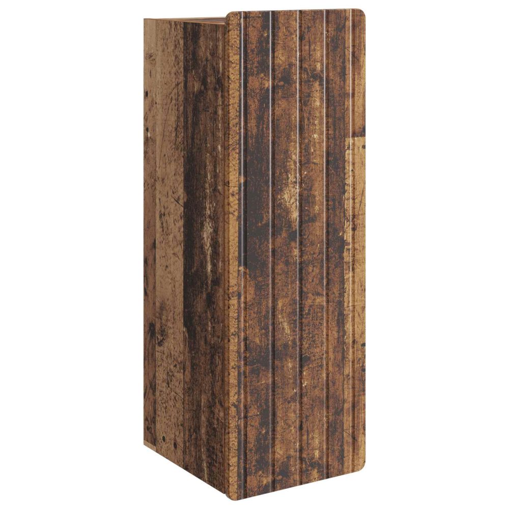 Wall-Mounted Cabinet Old Wood 33 x 34.5 x 94 cm Engineered Wood Wall-Mounted Cabinet Old Wood 33 x 34.5 x 94 cm Engineered Wood