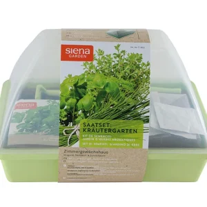 SIENA GARDEN Gewächshausset Kräutergarten pastellgrün