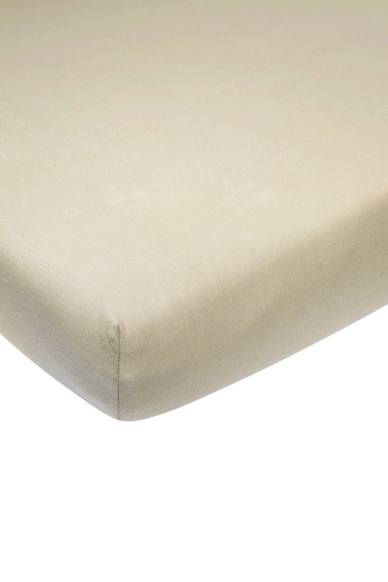 Meyco Home Uni drap-housse double - sable - 160x200cm