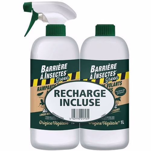 Insecticide volants rampants acariens
