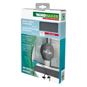 WINDHAGER Winter-Deko-Vlieshaube Pect Hirsch 1.1×1.1 m WINDHAGER Winter-Deko-Vlieshaube Pect Hirsch 1.1×1.1 m