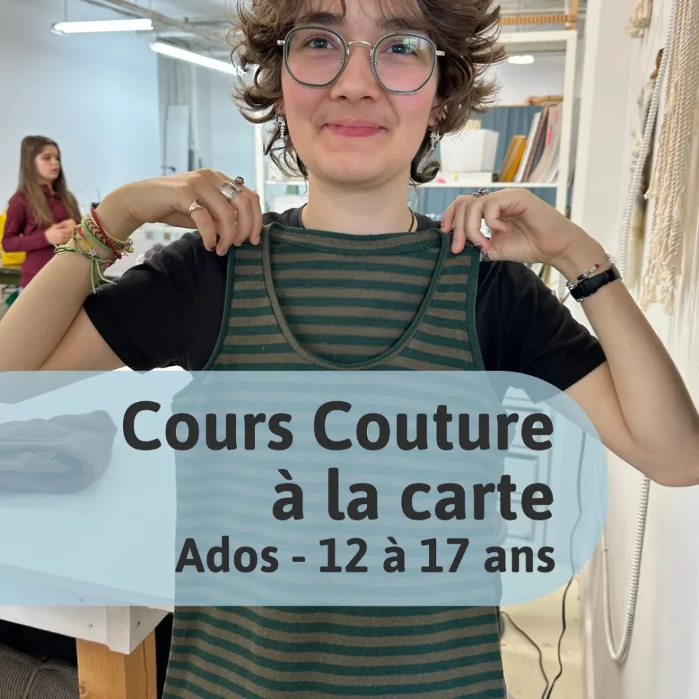 Cours couture ADOS – À la carte à Montréal Cours couture ADOS – À la carte à Montréal