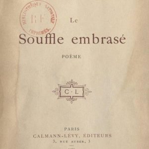 Le souffle embraséEbook