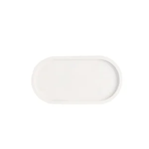 Beton Dekotablett Pure White 18×9.5×1.7cm Beton Dekotablett Pure White 18×9.5×1.7cm
