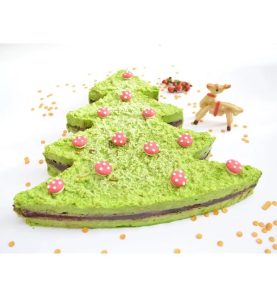 Edelstahlbackform Ausstechform XXL Weihnachtsbaum 30x31cm – Image 2