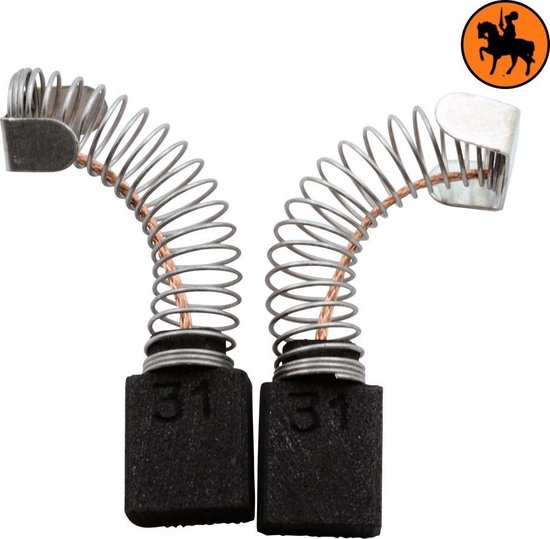 Jeu de balais de charbon pour Atlas Copco Hammer PH38 - 5x10x11,5mm