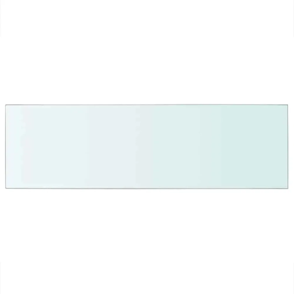 Shelf Panel Glass Clear 80x25 cm – Image 2