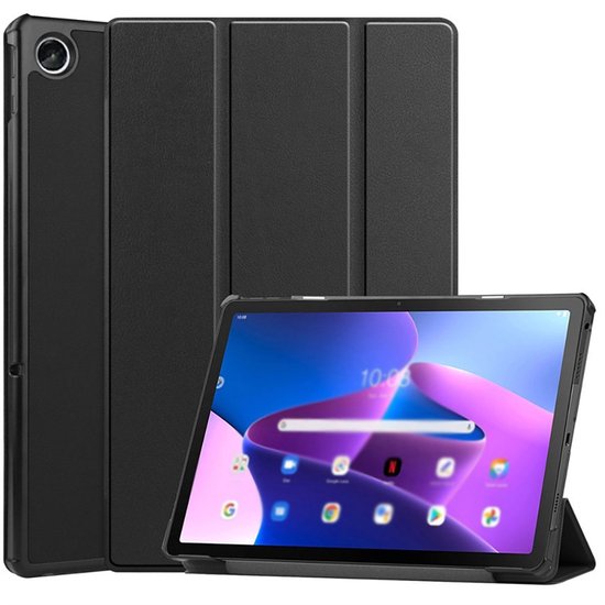 Housse de Tablette – Étuis à fermeture automatique – Bookcase Trifold – Housse Book Case Étui Trifold Cover Adapté pour Samsung Tab S11 Ultra – Met Auto/Wake fonction – Fermeture magnétique – Zwart – 1 pièce