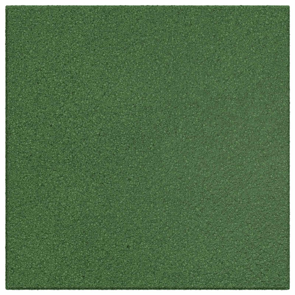 Fall Protection Tiles 6 pcs Green 50 x 50 cm Rubber – Image 3