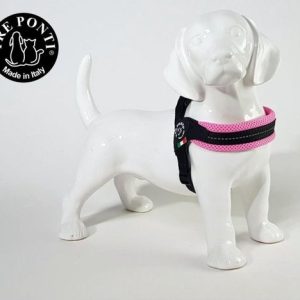 Harnais réglable Tre Ponti Fibbia Rose – Tour de poitrine 39 – 43 cm Harnais réglable Tre Ponti Fibbia Rose – Tour de poitrine 39 – 43 cm