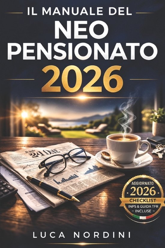 Il manuale del neo pensionato 2026: La guida per trasformare il tuo tempo in libert� e goderti una vita attiva e serena senza preoccupazioni economich La guida per trasformare il tuo tempo in libertà e goderti una vita attiva e serena senza preoccupazioni economiche o burocratiche