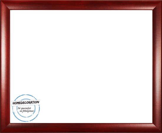 Homedecoration Colorado - Cadre photo - Format photo - 64 x 79 cm - Rouge vin brossé