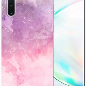 Housse Coque pour Samsung Galaxy Note 10 Coque Peinture Rose Pourpre Housse Coque pour Samsung Galaxy Note 10 Coque Peinture Rose Pourpre