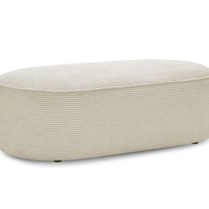Pouf pour canape modulable ROUSSEAU velours cotele Pouf pour canape modulable ROUSSEAU velours cotele