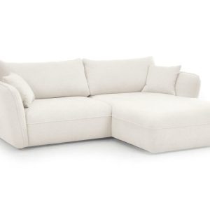 Canape d’angle fixe LUIGI tissu lisse Canape d’angle fixe LUIGI tissu lisse