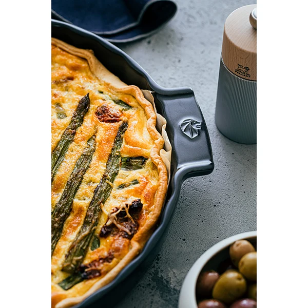 Tourtière céramique Appolia ardoise 28 cm Peugeot – Image 3