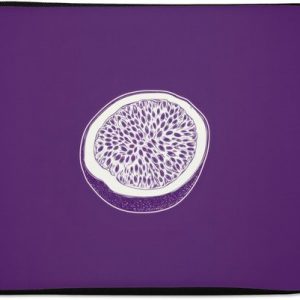 Housse pour ordinateur portable 13 pouces – Fruit de la passion – Graines – Violet – Minimaliste – Housse pour ordinateur portable – Dimensions intérieures 32×22,5 cm – Dos noir Housse pour ordinateur portable 13 pouces – Fruit de la passion – Graines – Violet – Minimaliste – Housse pour ordinateur portable – Dimensions intérieures 32×22,5 cm – Dos noir