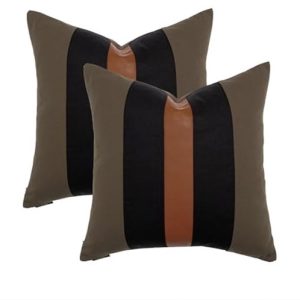 Housses de Coussin Rustiques 18 x 18 cm Katoen Boho – Housses de Coussin Modernes pour Salon et Chambre à Coucher (Set de 2) Housses de Coussin Rustiques 18 x 18 cm Katoen Boho – Housses de Coussin Modernes pour Salon et Chambre à Coucher (Set de 2)