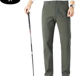 Pantalon de golf Bovista pour homme – Vêtements de golf – Accessoires de vêtements pour bébé de Golf – Pantalon élégant – Vert armée S – Taille 46 Pantalon de golf Bovista pour homme – Vêtements de golf – Accessoires de vêtements pour bébé de Golf – Pantalon élégant – Vert armée S – Taille 46