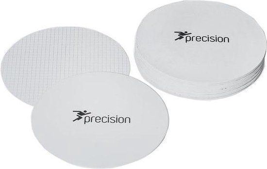 Marquage de terrain de précision 29 X 25 Large Caoutchouc Blanc 20 Pièces