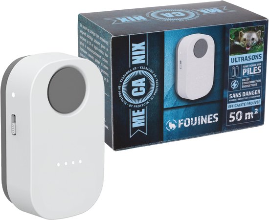 Mecanix Martre à ultrasons 50m2 - Batterie