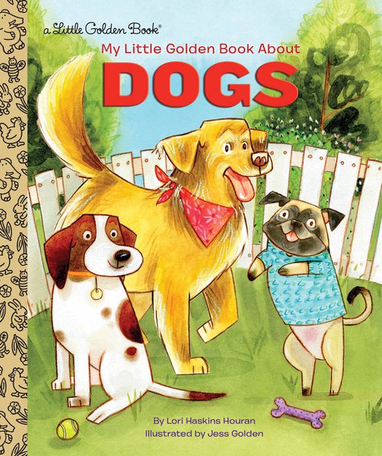ISBN My Little Golden Book About Dogs, Anglais, Couverture rigide, 24 pages
