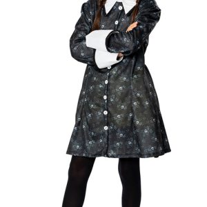 La famille Addams Dress Up Dress Filles Mercredi Taille 128-140 La famille Addams Dress Up Dress Filles Mercredi Taille 128-140
