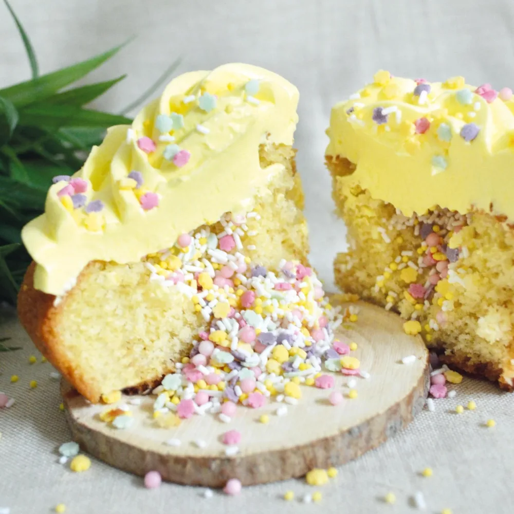 Zuckerstreusel Blumen regenbogenfarbig 55g – Image 2