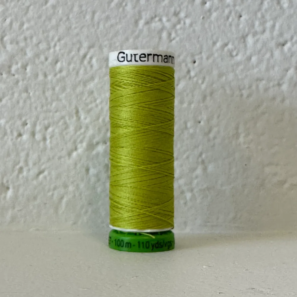 Fil de polyester recyclé / rPet - 334 Lime - GÜTERMANN