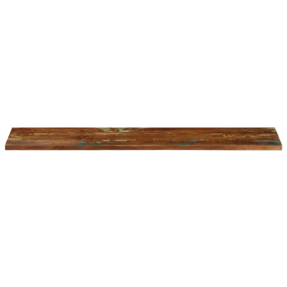 Table Top 160x20x3.8 cm Rectangular Solid Wood Reclaimed – Image 3