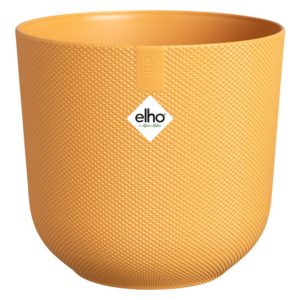 ELHO Pflanzengefäss Jazz rund ø 30 cm amber gelb ELHO Pflanzengefäss Jazz rund ø 30 cm amber gelb