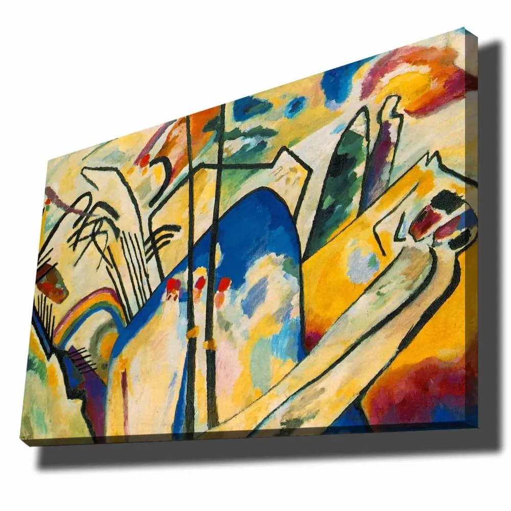 70100KANDINSKY007 Bild - Mehrfarbig – Image 3