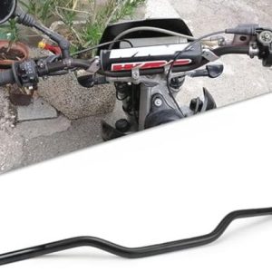 Guidon universel 22 mm pour moto et cyclomoteur – Noir Guidon universel 22 mm pour moto et cyclomoteur – Noir