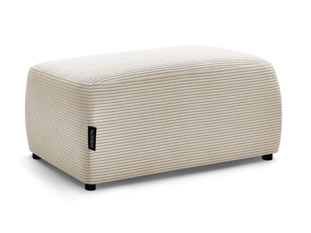Pouf ATILLA velours cotele