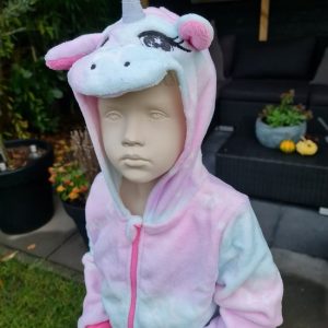 Grenouillère, Combinaison « Unicorn » série enfant à capuche