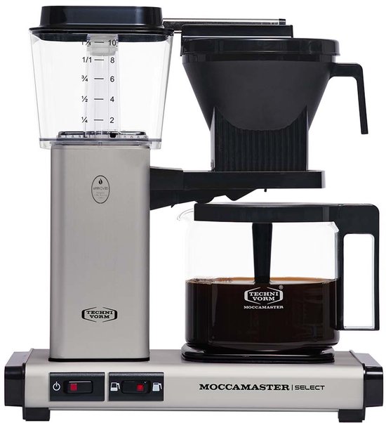 Moccamaster KBG 741 Manuel Machine à café filtre 1,25 L Dernier modèle