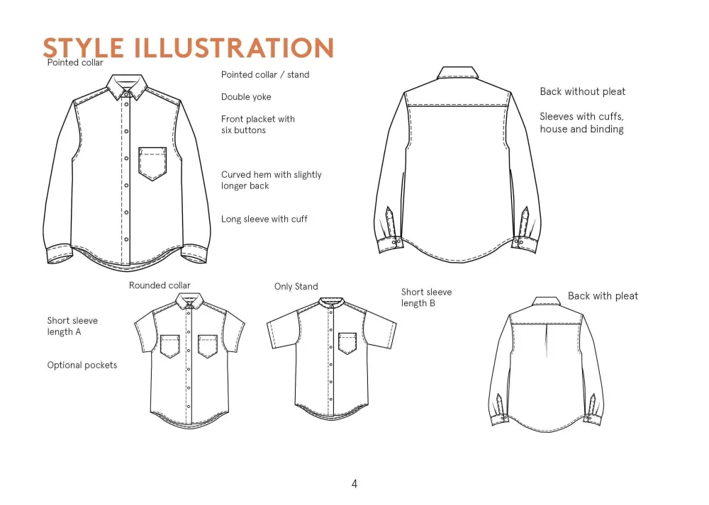 Anna Shirt | Wardrobe By Me - PDF sewing pattern – Image 3