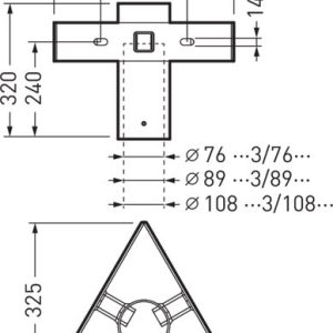 Accessoire0805 Traverse A 3/108 3xLnPlus 40/60 Accessoire0805 Traverse A 3/108 3xLnPlus 40/60