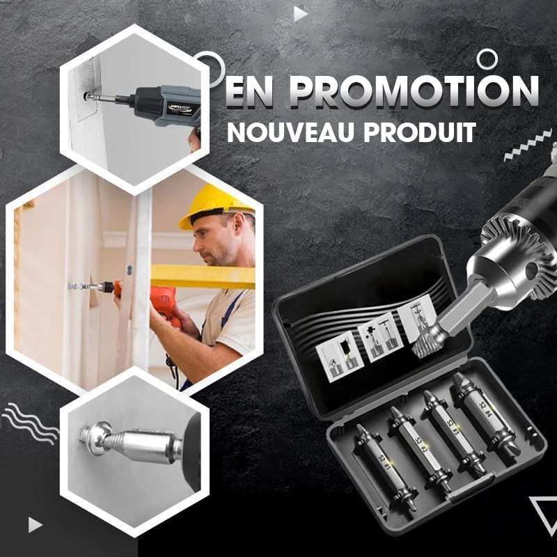 Extracteur de vis (4 pièces/5 pièces/6 pièces) – Image 3