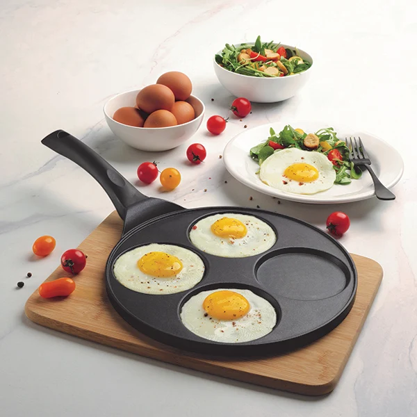 Poêle 4 blinis ou pancakes à induction 26,5 cm Mathon – Image 2