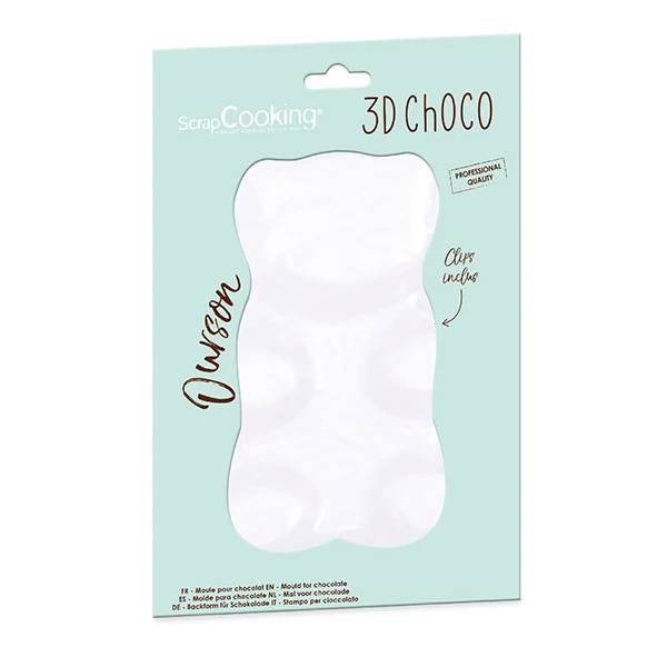 Moule 3D chocolat Ourson Scrapcooking – Image 2