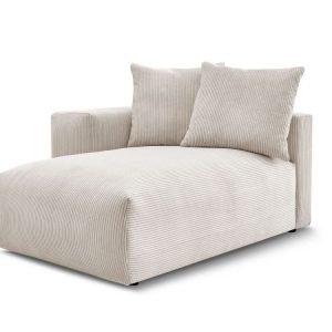 Meridienne avec accoudoir pour canape modulable VOLTAIRE Meridienne avec accoudoir pour canape modulable VOLTAIRE