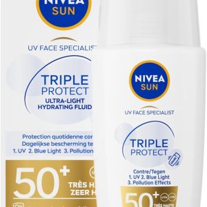 NIVEA SUN Face Triple Protect SPF50+ – 40 ml NIVEA SUN Face Triple Protect SPF50+ – 40 ml