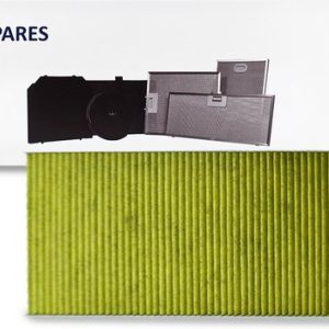Filtre à charbon actif AllSpares CleanAir Plus compatible avec Bosch / Siemens / Gaggenau / Neff 11018621, LZ46810, 11034172 Filtre à charbon actif AllSpares CleanAir Plus compatible avec Bosch / Siemens / Gaggenau / Neff 11018621, LZ46810, 11034172