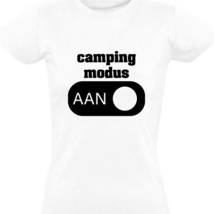 Mode camping sur T-shirt femme | des vacances | caravane | camping car | été | camping | Blanc Mode camping sur T-shirt femme | des vacances | caravane | camping car | été | camping | Blanc