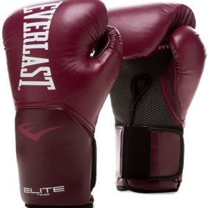 Gloves de boxe Everlast Elite 2 Bordeaux – 10 oz