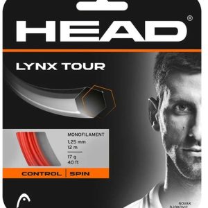 HEAD Lynx Tour Cordage de tennis Noir 1,30 mm – Spin & Contrôle HEAD Lynx Tour Cordage de tennis Noir 1,30 mm – Spin & Contrôle